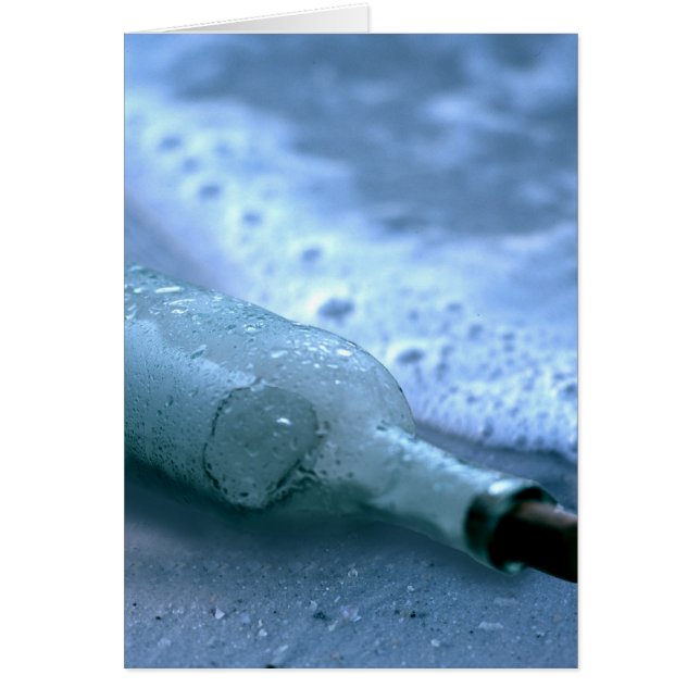 Meldung in einer Flasche (Vorne)