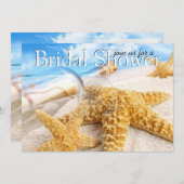 Meldung in einer Flasche Bridal Dusche Einladungen (Vorne/Hinten)