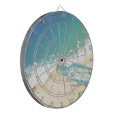 Meldung in einer Flasche Dartscheibe (Vorderseite Links)