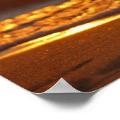 Meldung in einer Flasche Poster (Ecke)