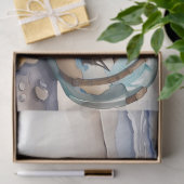 Meldung in einer Flasche Seidenpapier (Geschenk)