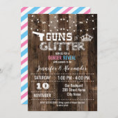 Meldung von Waffen oder Glitzer Einladung (Vorne/Hinten)