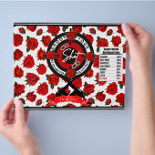 Meldung von Waffen oder Rose | Chip Bag Cover Flyer (Hand)