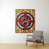 Meldung von Waffen oder Rose | Shoot your Shot Wandteppich (Beispiel)