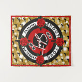 Meldung von Waffen oder Rose | Shoot your Shot Wandteppich (Vorderseite (Horizontal))