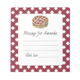 Meldung "Wasserfarben-Kuchen Geburtstag" Kapsel Notizblock