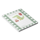 Meldung zur Geburtstagszeit Notizblock (angewinkelt)