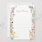 Meldungskarte der sonnigen Wildblume Dankeskarte (Vorderseite)