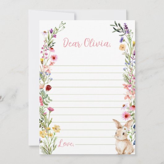 Meldungskarte der sonnigen Wildblume Dankeskarte (Vorderseite)