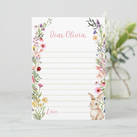 Meldungskarte der sonnigen Wildblume Dankeskarte (Stehend Vorderseite)