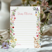 Meldungskarte der sonnigen Wildblume Dankeskarte