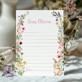 Meldungskarte der sonnigen Wildblume Dankeskarte