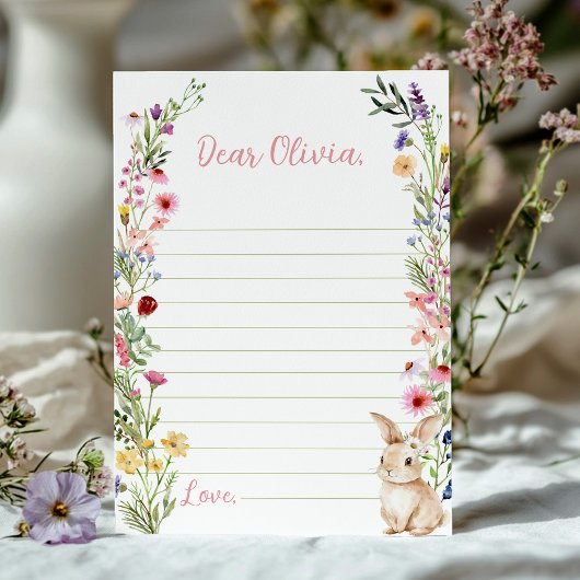 Meldungskarte der sonnigen Wildblume Dankeskarte