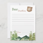 Meldungskarte für den Boy Time Boy Boy Time Dankeskarte (Vorderseite)