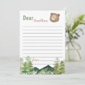 Meldungskarte für den Boy Time Boy Boy Time Dankeskarte (Stehend Vorderseite)