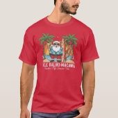 Mele Kaliki-Macawa Santa’s Off-Season Vibe, Funny T-Shirt (Vorderseite)