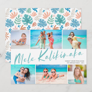 Mele Kalikimaka 6 Foto-Collage Weihnachten Feierta