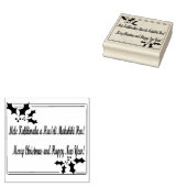 Mele Kalikimaka a Hau'oli Makahiki Hou Briefmarke Gummistempel (Stempel)