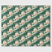 Mele Kalikimaka A sehr frohe Weihnacht-Verpackung Geschenkpapier (Flach)