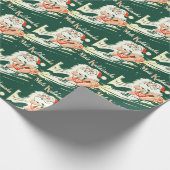 Mele Kalikimaka A sehr frohe Weihnacht-Verpackung Geschenkpapier (Ecke)