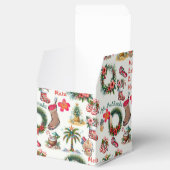 Mele Kalikimaka am Strand Geschenkschachtel (Geöffnet)