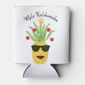 Mele Kalikimaka Ananas Dosenkühler (Vorderseite)