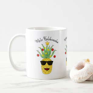 Mele Kalikimaka Ananas Kaffeetasse