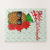 Mele Kalikimaka Ananas Puzzle (Horizontal)