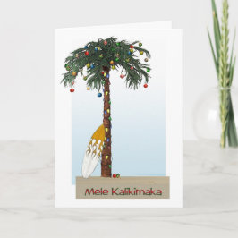 Mele Kalikimaka Card Feiertagskarte