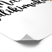 Mele Kalikimaka Christmas Beach Aloha Party Hawaii Poster (Ecke)