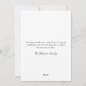 Mele Kalikimaka Christmas Feiertagskarte (Rückseite)