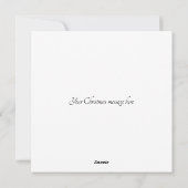 Mele Kalikimaka Christmas Feiertagskarte (Rückseite)