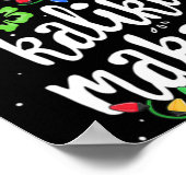 Mele Kalikimaka Christmas Hawaiian T Shirt Poster (Ecke)