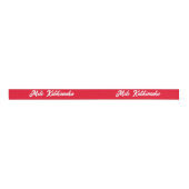 Mele Kalikimaka Christmas Ribbon Ripsband (Vorderseite)