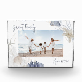 Mele Kalikimaka Coastal Holiday Fotoblock