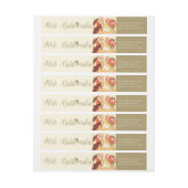 Mele Kalikimaka Einfache Weihnachts-Foto-Adresse (Bogen)