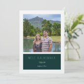 Mele Kalikimaka Einladung (Stehend Vorderseite)