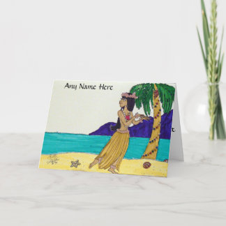 Mele Kalikimaka Feiertagskarte