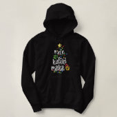 Mele Kalikimaka for Women Hawaiian Hawaii Christma Hoodie (Design vorne)
