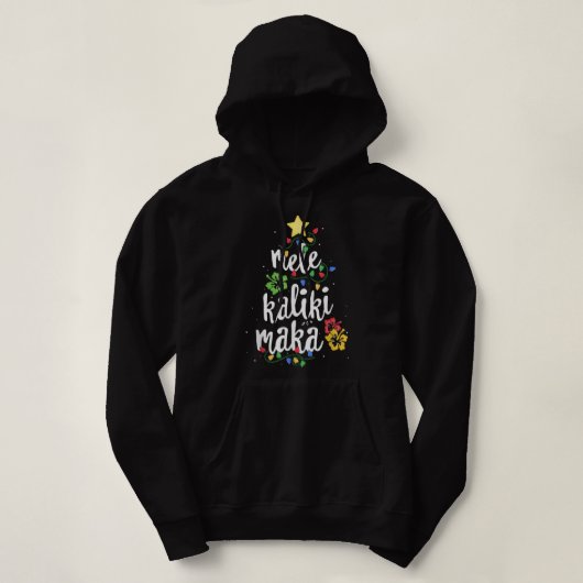 Mele Kalikimaka for Women Hawaiian Hawaii Christma Hoodie (Design vorne)