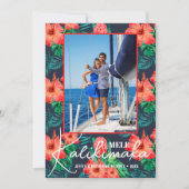 Mele Kalikimaka Foto Weihnachten (Vorderseite)