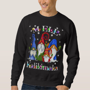 Mele Kalikimaka Frory Christmas Hawaiian Nordic Gn Sweatshirt
