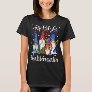 Mele Kalikimaka Frory Christmas Hawaiian Nordic Gn T-Shirt