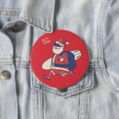 Mele Kalikimaka - Funny Santa Hawaiian Christmas Button (Beispiel)