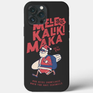 Mele Kalikimaka - Funny Santa Hawaiian Christmas Case-Mate iPhone Hülle