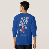Mele Kalikimaka - Funny Santa Hawaiian Christmas S Sweatshirt (Schwarz voll)