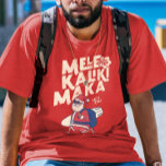 Mele Kalikimaka - Funny Santa Hawaiian Christmas T-Shirt<br><div class="desc">Hast du vor, zu Weihnachten nach Hawaii zu reisen? Vergessen Sie nicht, den Einheimischen ein frohes Weihnachtsfest mit diesem lustigen und einzigartigen tropischen Abschlag für die Weihnachtszeit zu wünschen. Mit der Phrase Mele Kalikimaka, was frohe Weihnachten bedeutet. Das perfekte Geschenk für jeden, der zu Weihnachten in Hawaii Urlaub macht oder...</div>