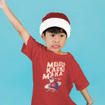 Mele Kalikimaka - Funny Santa Hawaiian Christmas T-Shirt<br><div class="desc">Hast du vor, zu Weihnachten nach Hawaii zu reisen? Vergessen Sie nicht, den Einheimischen ein frohes Weihnachtsfest mit diesem lustigen und einzigartigen tropischen Abschlag für die Weihnachtszeit zu wünschen. Mit der Phrase Mele Kalikimaka, was frohe Weihnachten bedeutet. Das perfekte Geschenk für jeden, der zu Weihnachten in Hawaii Urlaub macht oder...</div>