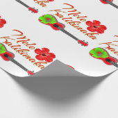 Mele Kalikimaka Geschenkpapier (Ecke)