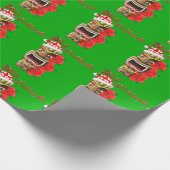 Mele Kalikimaka Geschenkpapier (Ecke)